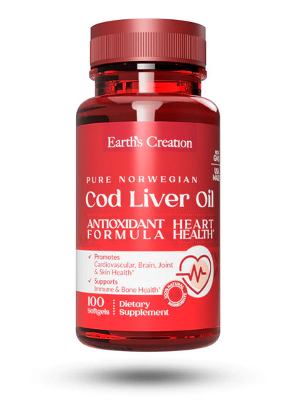 Cod Liver Oil Antioxidant Heart Health