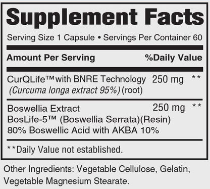 CurQLife™ Tumeric with Boswellia